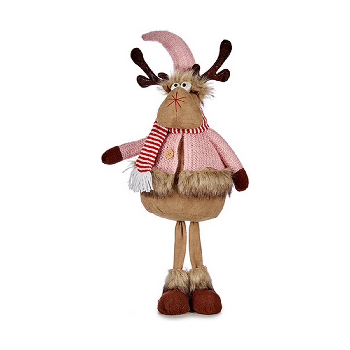 Julrenar Krist+ Brun Rosa 24 x 63 x 27 cm